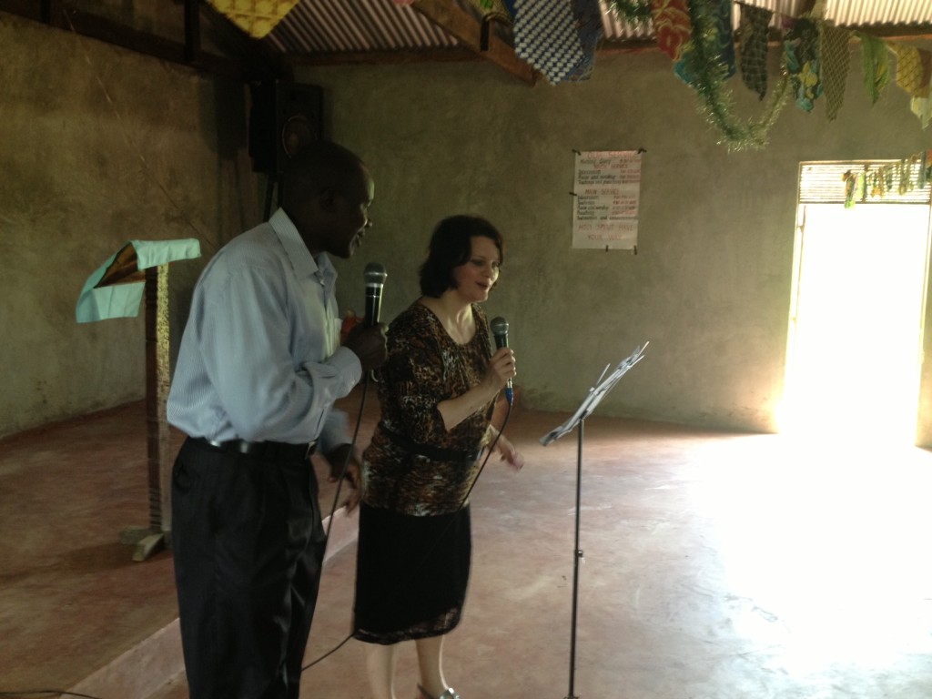 1st Conference Day Me with Pastor Pies (interpreter) Bungoma, Kenya, Africa