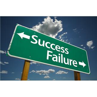success-failure sign