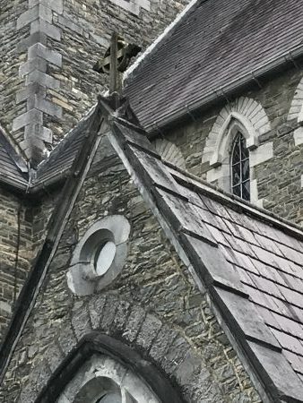 unique architecture of St. Mary's