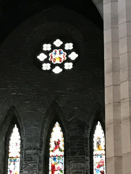 Stained glass, St. Mary's Cathedral
