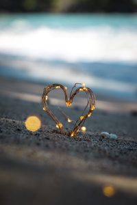 Heart on beach Source: Unsplash
