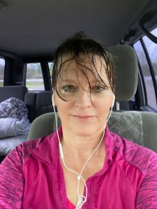 I got wet, but did it!